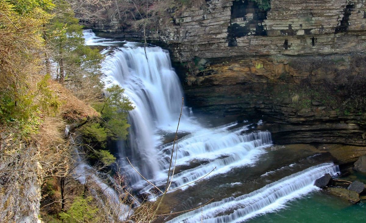 Waterfall Edgar Evins